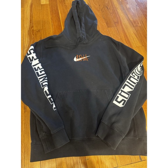Nike Club America Fleece Hoodie Mens S Black‎ White Los Angeles Soccer Pullover - Picture 1 of 10
